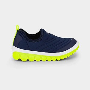 Tênis Infantil Masculino Bibi Roller 2.0 Azul com Amarelo