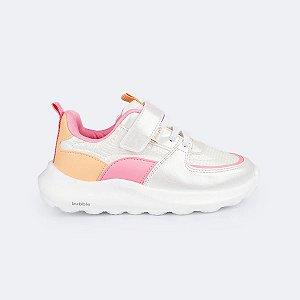 Tênis Infantil Pampili Feminino Bubble Perolado Colorido