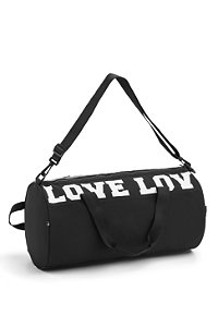 Bolsa de Viagem Love Preto e Cinza - Seanite 20"