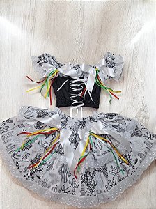 Conjunto Infantil Festa Junina Sanfona