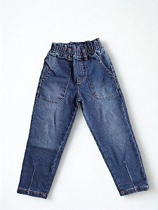 Calça Jeans Super Comfort Infantil Menina - Brandili