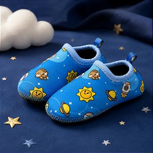 Sapatilha uFrog Infantil Astro Kids Neoprene Azul