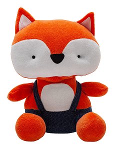 Boneco Infantil em Algodão Raposa Linha Amiguinhos da Floresta - Zip
