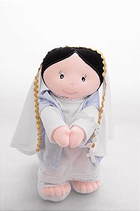 Boneca Infantil em Algodão Maria Linha Bonecos Religiosos - Zip