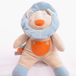 Boneco Infantil em Algodão Leão Linha Safári - Zip