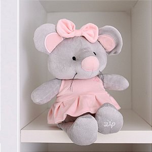 Boneca Infantil em Algodão Ratinha Lu - Zip