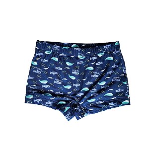 Sunga Infantil Kookabu Azul UV 50+