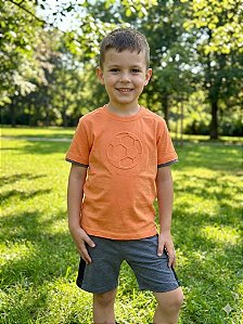 Conjunto Have Fun Menino FUTEBOL LARANJA
