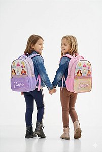 Mochila Escolar Besties Princesas Seanite