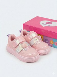 Tênis Pampili com Pin Rosa