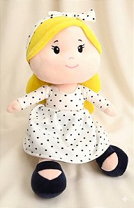 Boneca Clara Loira com caixa - Zip