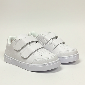 Tênis Infantil Bibi School Branco de Couro