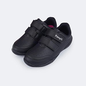 Tênis Infantil Honey Escolar Preto