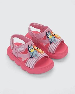 Sandália  Rosa Bluey Easy Plus Grendene Kids
