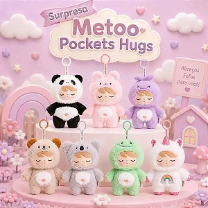 Pocket Hugs série Animais 1 Metoo