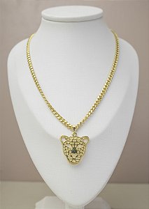 COLAR FEMININO TIGRE VAZADO