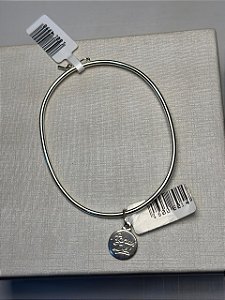 BRACELETE COM PINGENTE MEDALHA