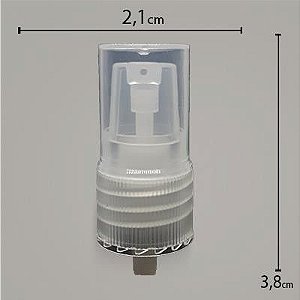 Válvula Reparador de Pontas rosca 18 Transparente