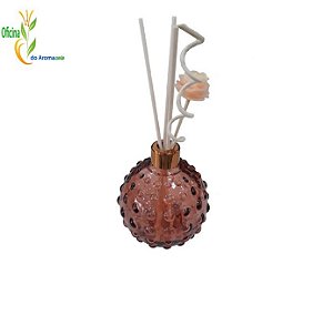 Vidro Bolha 500ml Aromatizador Ambar