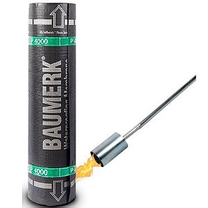 MANTA ASFALTICA PREMIUM 4MM - M² 1x10 Metros 10 R$ 659,99