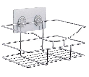 PORTA SHAMPOO INOX F FIXACAO ADESIVA - KALA