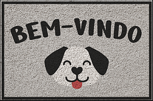 Tapete Capacho Vinilico 60x40cm Cachorro