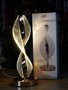 Luminaria de Mesa Espiral de Led