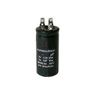 Capacitor de Partida Eletrolítico Mini - 340/408 - 110V