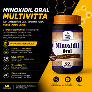MINOXIDIL ORAL 60 CÁPSULAS