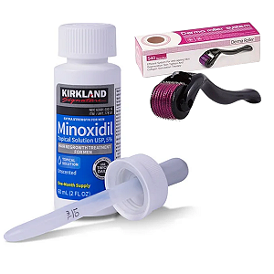 MINOXIDI KIRKLAND 5% + DERMAROLLER SYSTEM