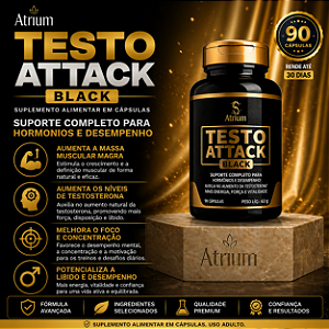 TESTO ATTACK BLACK 90 CPS GOLDSNAKE