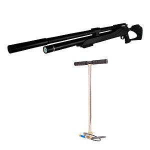 CARABINA FXR/ARTEMIS PCP M25 THUNDER BLACK 6.35mm + BOMBA