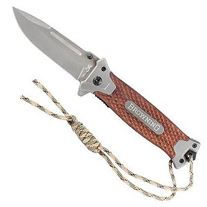 CANIVETE TATICO SEMI AUTOMATICO MARROM