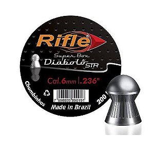 CHUMBINHO RIFLE DIABOLÔ STR 6.0MM