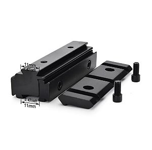 TRILHO MOUNT UNIVERSAL 11MM - 11MM/22MM