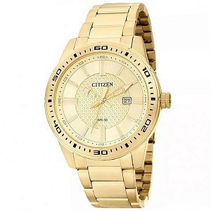 Relógio Citizen Masculino Dourado Tz20493g