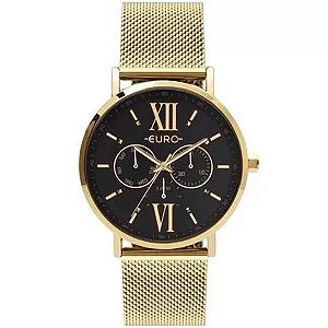 Relógio Euro Feminino Dourado Eu6p29ahcbps/4p