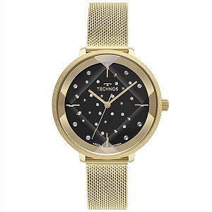 Relógio Technos Feminino Elegance Crystal Dourado 2036Mps/1p