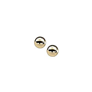 Brinco Pequeno Bola Ouro 18k