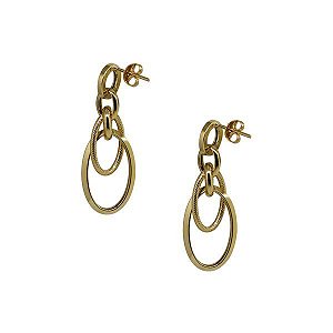 Brinco Elos Ouro 18k