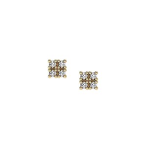 Brinco Segundo Furo Ouro 18k Diamantes