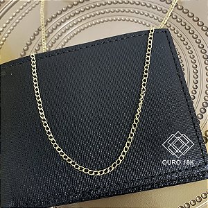 Cordão Masculino Ouro 18k - 60cm