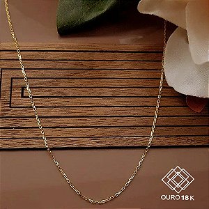 Cordão Feminino Ouro 18k - 50cm