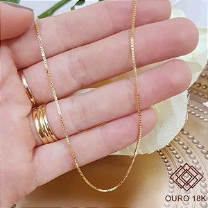 Cordão Veneziano Ouro 18k - 45cm