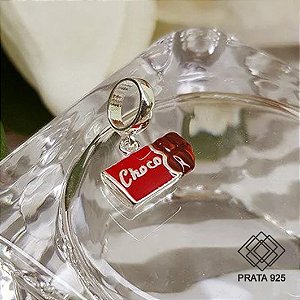 Pingente Chocolate Prata 925