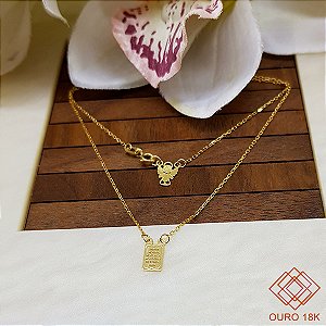Escapulário Infantil Ouro 18k