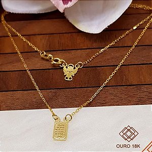 Escapulário Infantil Ouro 18k