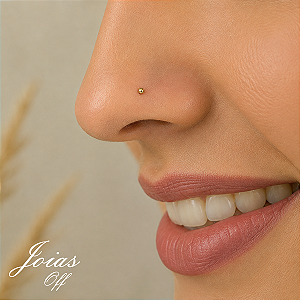 Piercing Nariz Ouro 18k