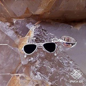 Pingente Óculos de Sol Prata 925
