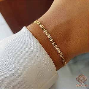 Pulseira Bismark Ouro 18k